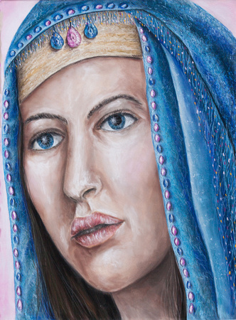 A Mothers Love Series: I Am  Mary... Mother of the Christ (Painting One.. Mary before her Assention from Earth )